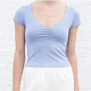Brandy Melville Blue Gina Top
